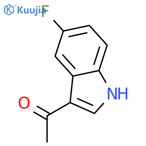 1-(5-fluoro-1H-indol-3-yl)-Ethanone structure