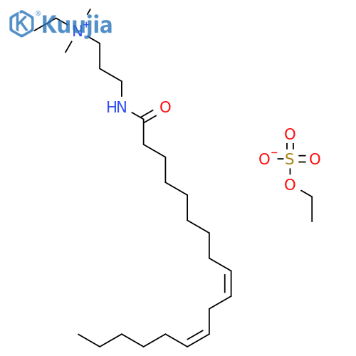 Linoleamidopropyl ethyldimonium ethosulfate structure