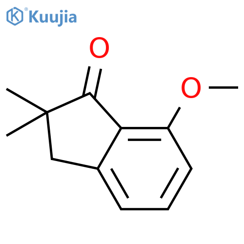 1H-Inden-1-one, 2,3-dihydro-7-methoxy-2,2-dimethyl- structure