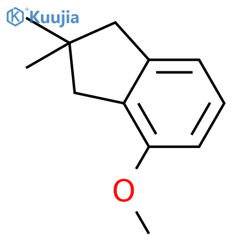 1H-Indene, 2,3-dihydro-4-methoxy-2,2-dimethyl- structure