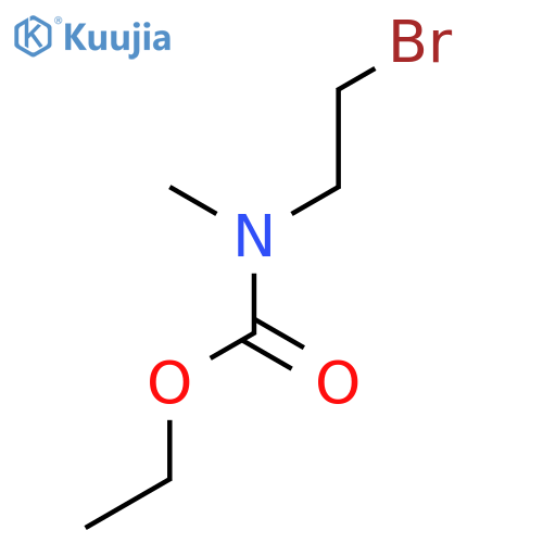 ethyl N-(2-bromoethyl)-N-methylcarbamate structure