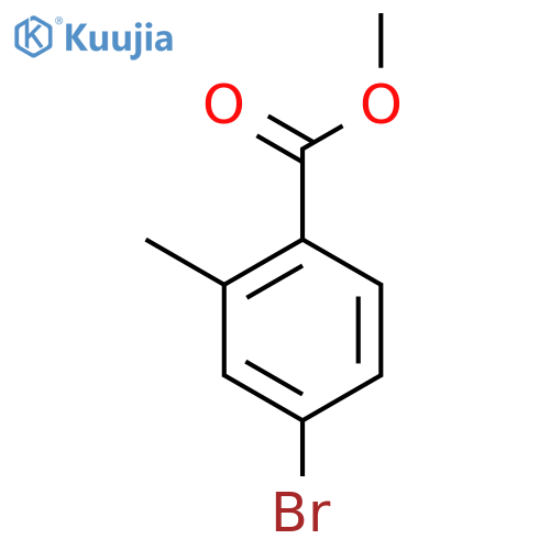 Methyl 4-bromo-2-methylbenzoate structure