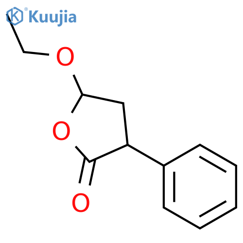 5-ethoxy-3-phenyloxolan-2-one structure