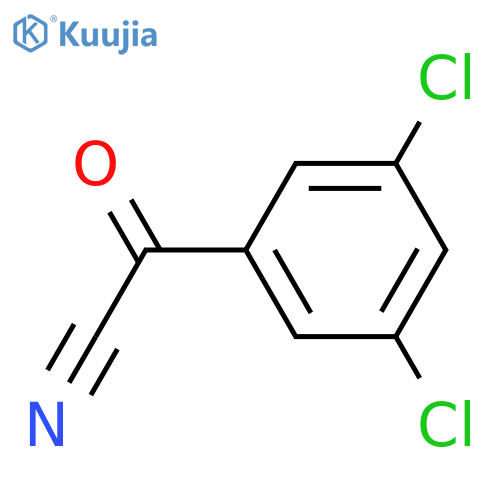 3,5-dichlorobenzoyl cyanide structure