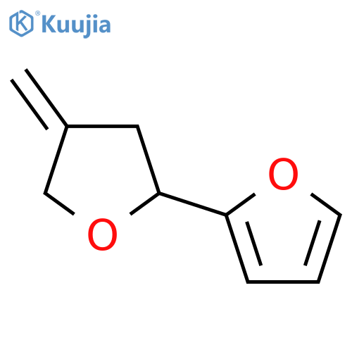 2,2'-Bifuran, 2,3,4,5-tetrahydro-4-methylene- structure