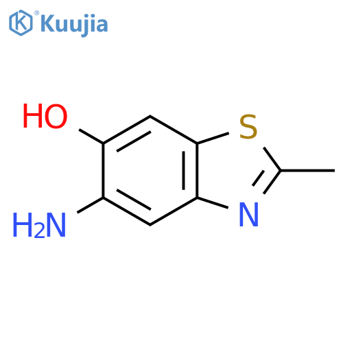 5-Amino-2-methylbenzo[d]thiazol-6-ol structure