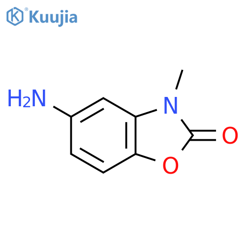 5-amino-3-methyl-1,3-benzoxazol-2-one structure
