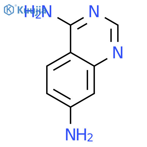 Quinazoline-4,7-diamine structure