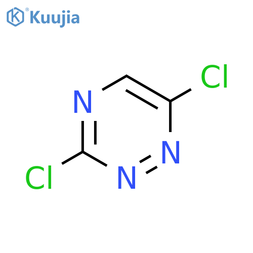 3,6-dichloro-1,2,4-triazine structure