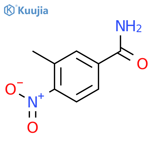 3-Methyl-4-nitrobenzamide structure