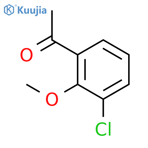 1-(3-chloro-2-methoxyphenyl)ethan-1-one structure