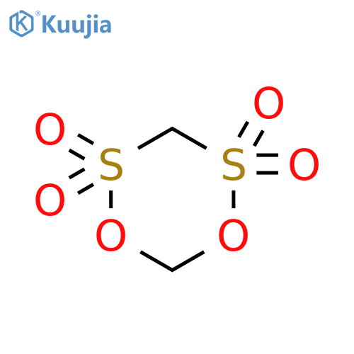 1,5,2,4-Dioxadithiane 2,2,4,4-tetraoxide structure