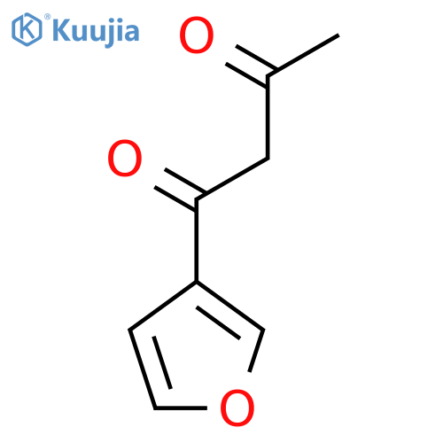 1-(Furan-3-yl)butane-1,3-dione structure