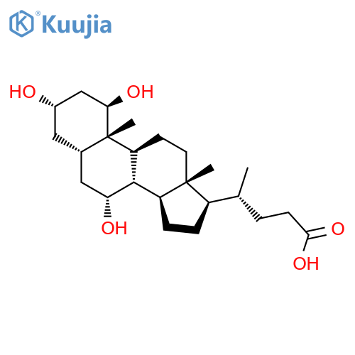 1β-Hydroxychenodeoxycholic Acid structure
