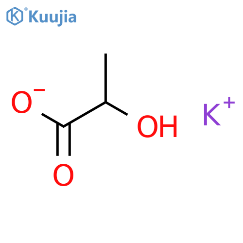 Potassium DL- lactate structure