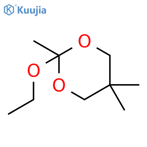 1,3-Dioxane, 2-ethoxy-2,5,5-trimethyl- structure