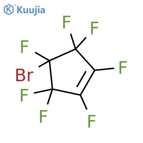 Cyclopentene, 4-bromo-1,2,3,3,4,5,5-heptafluoro- structure