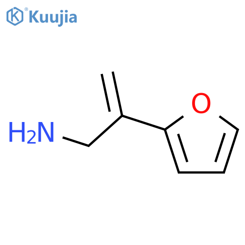2-(furan-2-yl)prop-2-en-1-amine structure