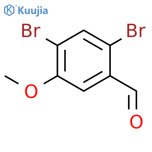 2,4-Dibromo-5-methoxybenzaldehyde structure