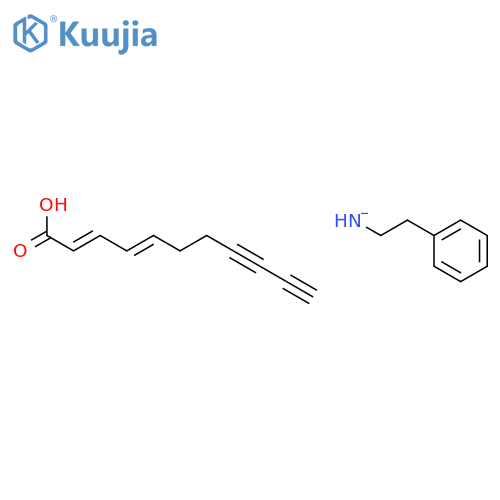 2-Phenylethylamide-(2E,4Z)-2,4-Undecadiene-8,10-diynoic acid structure