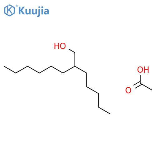 1-Octanol, 2-pentyl-, acetate structure