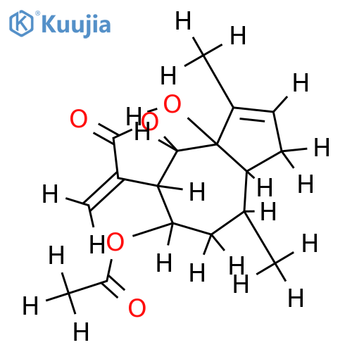 8alpha-Acetoxy-3,4-didehydro-4,5-dihydro-5alpha-hydroxyosmitopsin structure