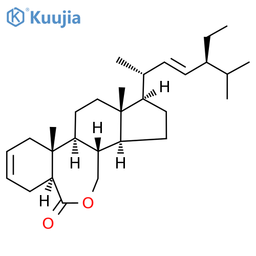 (5α,22E)-B-Homo-7-oxastigmasta-2,22-dien-6-one structure