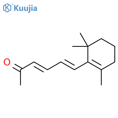 3,5-Hexadien-2-one, 6-(2,6,6-trimethyl-1-cyclohexen-1-yl)-, (E,E)- structure