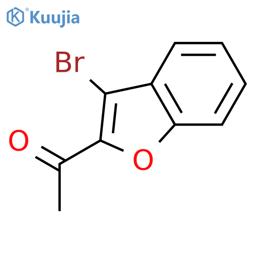 1-(3-Bromo-1-benzofuran-2-yl)-1-ethanone structure