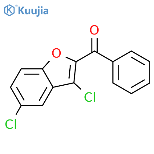 Methanone, (3,5-dichloro-2-benzofuranyl)phenyl- structure