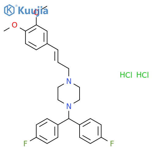 (E/Z)-Trelnarizine Dihydrochloride(Mixture) structure