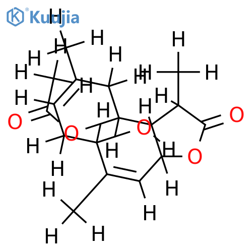 8beta-Acetoxy-3beta-hydroxy-11alpha,13-dihydrocostunolid structure