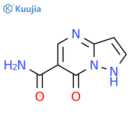 Pyrazolo[1,5-a]pyrimidine-6-carboxamide, 1,7-dihydro-7-oxo- structure