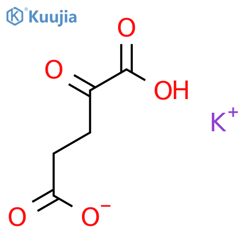 2-Ketoglutaric Acid Monopotassium Salt structure