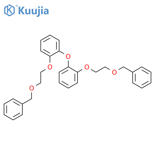 Benzene, 1,1'-oxybis[2-[2-(phenylmethoxy)ethoxy]- structure
