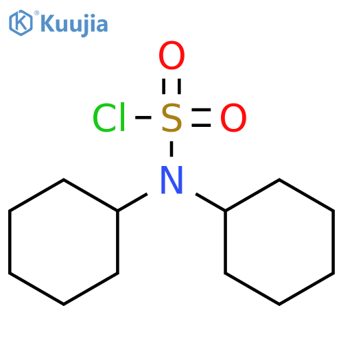 N,N-dicyclohexylsulfamoyl chloride structure