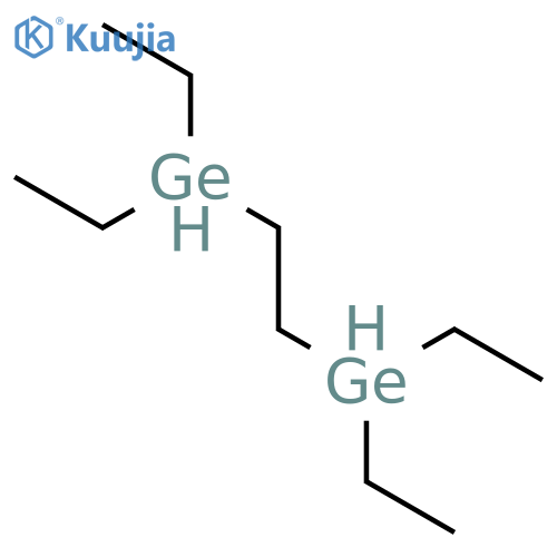 Germyl, 1,2-ethanediylbis[diethyl- structure