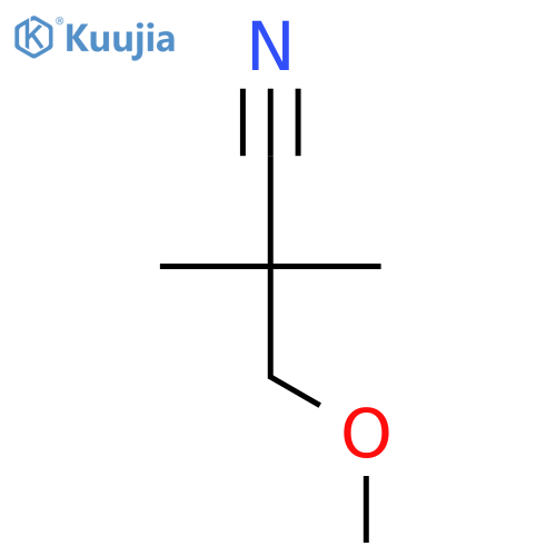 Methoxypivalonitrile structure