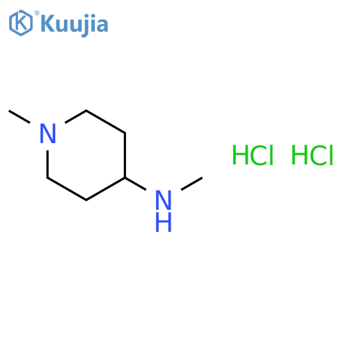 1-Methyl-4-(methylamino)piperidine Dihydrochloride structure