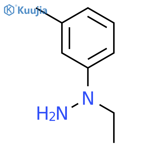 1-ethyl-1-(m-tolyl)-hydrazine structure