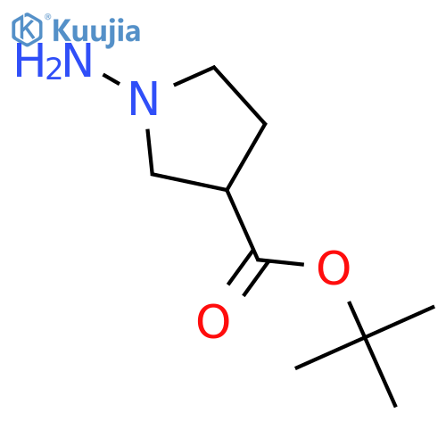 tert-butyl N-pyrrolidin-3-ylcarbamate structure