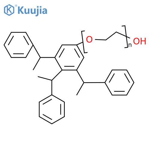 Poly(oxy-1,2-ethanediyl), α-[tris(1-phenylethyl)phenyl]-ω-hydroxy- (9CI, ACI) structure