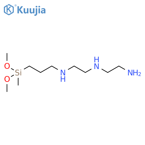 1,2-Ethanediamine,N-(2-aminoethyl)-N'-[3-(dimethoxymethylsilyl)propyl]- structure