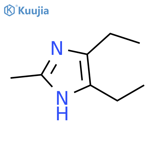 1H-Imidazole, 4,5-diethyl-2-methyl- structure
