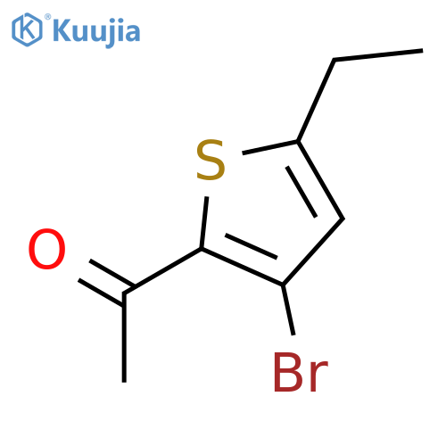 1-(3-Bromo-5-ethylthiophen-2-yl)ethan-1-one structure