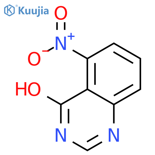5-Nitro-4-hydroxyquinazoline structure