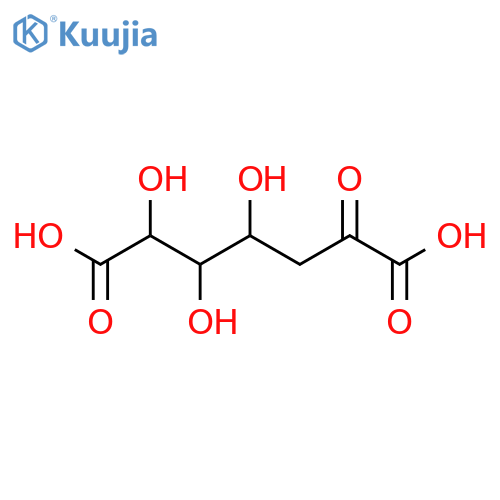 3-Deoxyhept-2-ulosaric acid structure