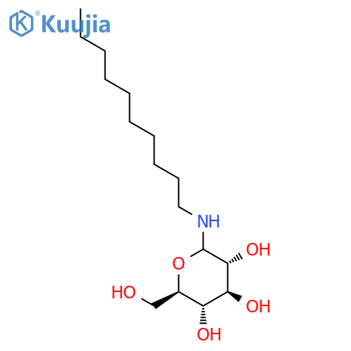 D-Glucopyranosylamine, N-decyl- structure