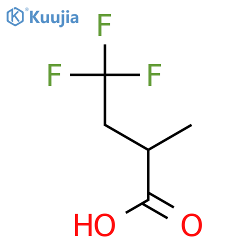 2-Methyl-4,4,4-trifluorobutyric Acid structure