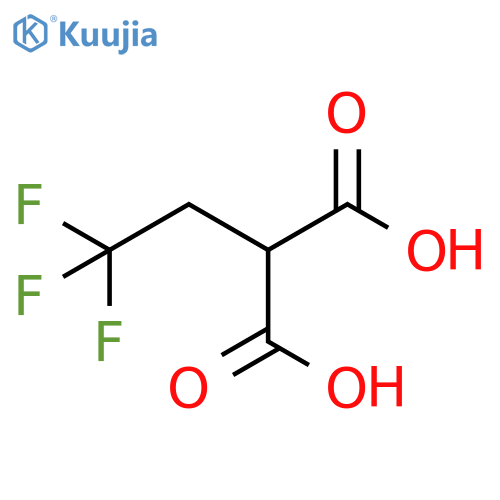 2-(2,2,2-trifluoroethyl)propanedioic acid structure
